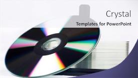  Presentation with stack - Beautiful slide set featuring isolated-view-of-a-stack backdrop and a sky blue colored foreground