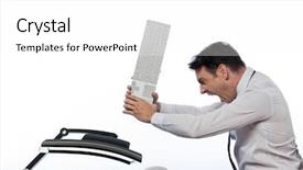  Presentation with relationship - Amazing slides having isolated white background expressing breakdown backdrop and a white colored foreground