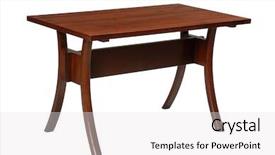  Presentation with dining table - Amazing slides having isolation room - dining table backdrop and a white colored foreground