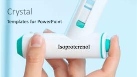  Presentation with acute - Presentation featuring isoproterenol-a-non-selective-beta background and a cool aqua colored foreground