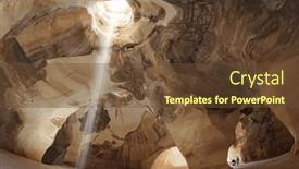  Presentation with ancient israel - PPT layouts with israel-ancient-caves background and a tawny brown colored foreground
