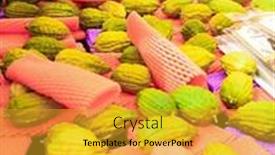  Presentation with jerusalem - Presentation featuring israel-jerusalem-pre-holiday-bazaar background and a gold colored foreground