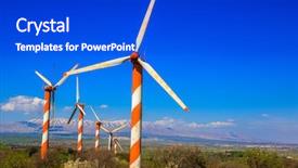  Presentation with heights - Colorful presentation theme enhanced with israel the blossoming golan heights backdrop and a  colored foreground