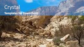  Presentation with israel - Audience pleasing slide deck consisting of israel-the-magnificent-gorge-ein backdrop and a teal colored foreground