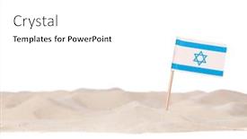  Presentation with israel flag - Cool new PPT layouts with israel-toothpick-paper-flag backdrop and a white colored foreground