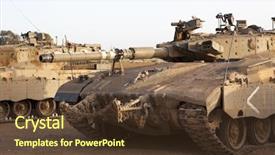  Presentation with gaza - Presentation theme enhanced with revolving door in shanghai background and a tawny brown colored foreground.