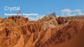  Presentation with central asia - Beautiful PPT theme featuring issyk-kul-kyrgyzstan-august-19 backdrop and a teal colored foreground