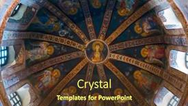  Presentation with byzantine - PPT layouts having istanbul-may-3-interior background and a tawny brown colored foreground