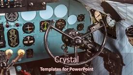  Presentation with cockpit - Presentation design with istanbul-turkey-23-march-2019 background and a wine colored foreground