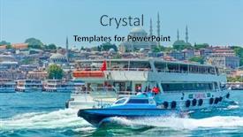  Presentation with istanbul - Beautiful PPT layouts featuring istanbul-turkey-july-17-2018 backdrop and a light blue colored foreground