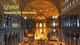  Presentation with istanbul - Cool new presentation design with istanbul-turkey-november-14-2012 backdrop and a tawny brown colored foreground