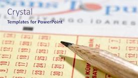  Presentation with lottery ticket - 