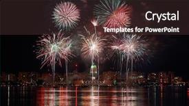  Presentation with wisconsin - Audience pleasing slide deck consisting of isthmus - fireworks over madison wisconsin across backdrop and a tawny brown colored foreground