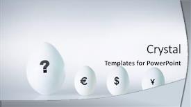  Presentation with swot analysis question mark word - Beautiful PPT layouts featuring it and several small eggs backdrop and a sky blue colored foreground
