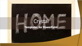  Presentation with blackboard - Colorful PPT layouts enhanced with it-is-a-blackboard-written backdrop and a tawny brown colored foreground