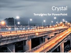 It Is A Cityscape PPT template 57 | CrystalGraphics