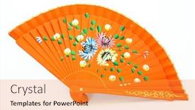  Presentation with summer - Audience pleasing presentation design consisting of it-is-a-photo backdrop and a gold colored foreground