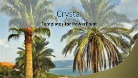  Presentation with garden - PPT theme consisting of it-is-delightful-beautiful-park background and a light blue colored foreground