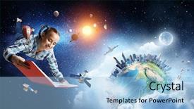  Presentation with i know - Presentation having it is interesting to know background and a light blue colored foreground