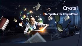  Presentation with i know - PPT theme enhanced with it is interesting to know background and a wine colored foreground