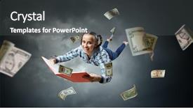  Presentation with kyc button representing know - Colorful PPT theme enhanced with it is interesting to know backdrop and a dark gray colored foreground