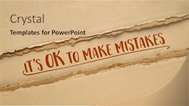  Presentation with development web - Presentation theme having it-is-ok-to-make background and a coral colored foreground