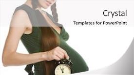  Presentation with give - Theme consisting of it is time to give background and a white colored foreground