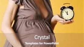  Presentation with give - Amazing slide deck having it is time to give backdrop and a violet colored foreground