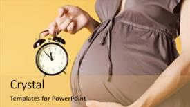  Presentation with give - Beautiful presentation featuring it is time to give backdrop and a yellow colored foreground