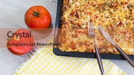  Presentation with next - Colorful slides enhanced with it ready to be serve backdrop and a red colored foreground