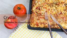  Presentation with next - Audience pleasing PPT theme consisting of it ready to be serve backdrop and a red colored foreground