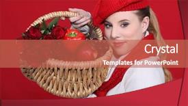  Presentation with lover - Slide deck enhanced with it's my lover present background and a coral colored foreground