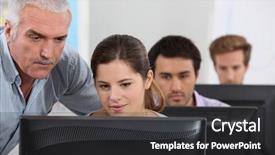  Presentation with bible college class - Theme with it teacher giving a class background and a dark gray colored foreground