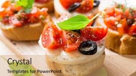  Presentation with appetizer - Amazing slide set having success goals target jigsaw puzzle backdrop and a gray colored foreground