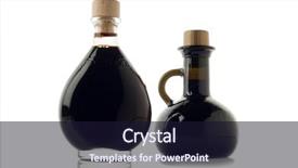  Presentation with italian - PPT theme with italian balsamic vinegar of modena background and a wine colored foreground