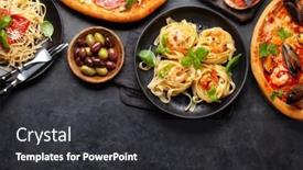  Presentation with pizza pasta - 