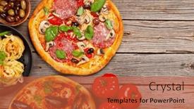  Presentation with pizza pasta - 