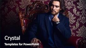  Presentation with apartments - Cool new slides with manner - fashionable male model in elegant backdrop and a black colored foreground