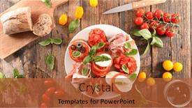  Presentation with italian food - 