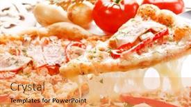  Presentation with italian - Colorful PPT layouts enhanced with can lid with pulling up ring a group of background backdrop and a gray colored foreground