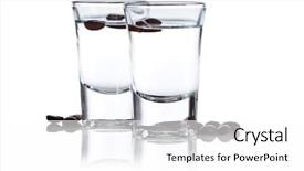  Presentation with italian - PPT layouts with italian sambuca hard liquor background and a white colored foreground