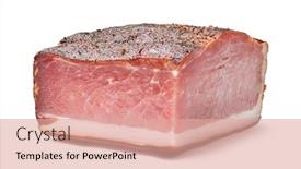  Presentation with italian - Colorful PPT theme enhanced with italian-speck-on-a-white backdrop and a coral colored foreground