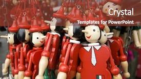  Presentation with italy - Colorful presentation theme enhanced with italy - bundle of pinocchio backdrop and a tawny brown colored foreground