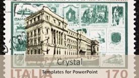  Presentation with stamp - Slide set enhanced with italy-circa-1979-a-stamp background and a lemonade colored foreground