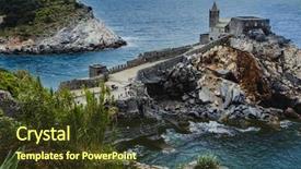  Presentation with church people - Amazing slide set having italy portovenere church of st backdrop and a tawny brown colored foreground
