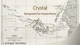  Presentation with zanzibar - Slides featuring itinerary old map from zanzibar background and a sky blue colored foreground