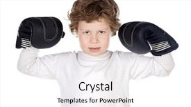  Presentation with defending - Slide deck having itself of the harassment scholastic background and a  colored foreground