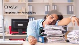  Presentation with blood transfusion - Presentation consisting of iv therapy - young male employee in blood background and a soft green colored foreground