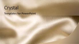  Presentation with silk - Theme enhanced with ivory - silk fabric background and a  colored foreground