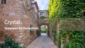 Slides enhanced with covered wall on a narrow background